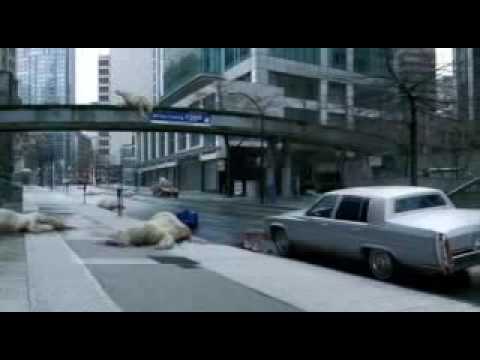 polar bears falling from the sky