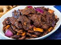 BETTER THAN TAKEOUT - Black Pepper Beef w/ Mushroom Recipe