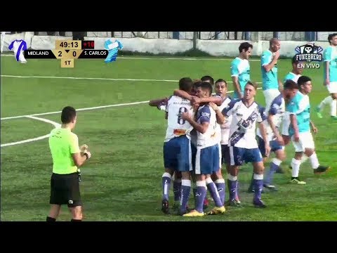 Primera C : MIDLAND 2 - 0 VILLA SAN CARLOS (Los Goles)