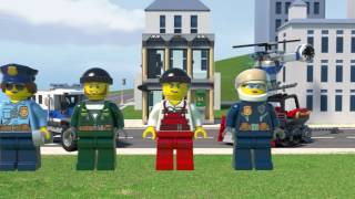 LEGO City 60140 Vloupání buldozerem