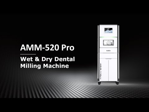 AMM-520 Pro Wet & Dry Dental Milling Machine