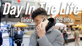 Day in the Life with Galaxy S25 Ultra – AI Powerhouse, Camera & Battery Test