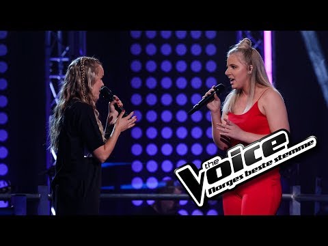 Andrea Santiago Stønjum vs. Lillen Stenberg - Symphony | The Voice Norge 2017 | Duell