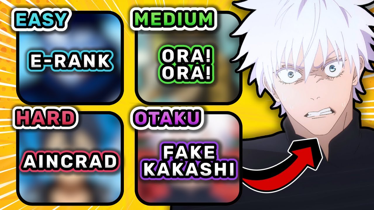 ❓ Guess the Anime by 4 Clues ✨ Anime Quiz