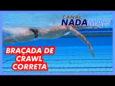 A MELHOR TÉCNICA DA BRAÇADA DE CRAWL | CANAL NADA MAIS