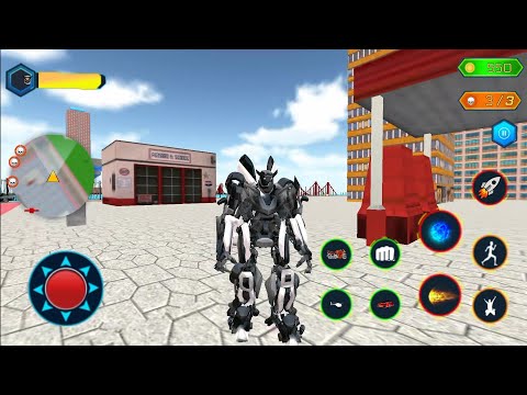 Us Police Robot Car Battle - Android Gameplay