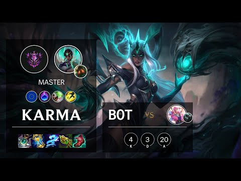 Karma Bot vs Seraphine - EUW Master Patch 11.4