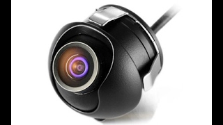 CCD HD night vision car camera front side left right rear view camera 360 degree Rotation universal