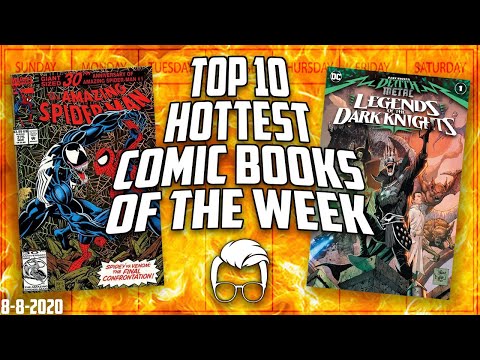 The Top 10 Hottest Trending Comics in the Market This Week // Russ Gets Mad // Hottest Comics List