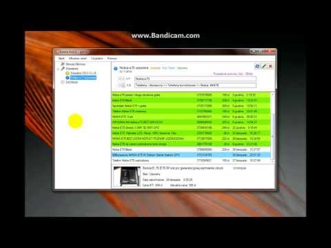 Łowca aukcji - tworzenie i obsługa monitorów