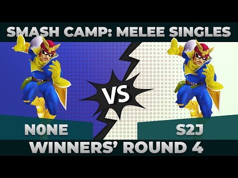 n0ne vs S2J - Winners' Round 4: Melee Singles Top 48 - Smash Camp 2019 | Cpt. Falcon vs Cpt. Falcon