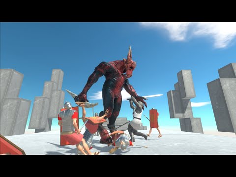 Kozarog The Demon vs Human Army | Animal Revolt Battle Simulator