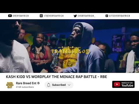 KASH KIDD VS WORDPLAY THE MENACE | RBE #TrailerGod