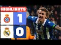RCD ESPANYOL 1 0 REAL MADRID I HIGHLIGHTS LALIGA EA SPORTS