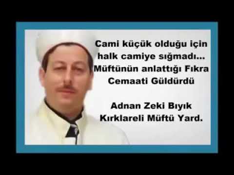 Müftünün Papaz Fıkrası Güldürdü (Adnan Zeki Bıyık) Vaaz