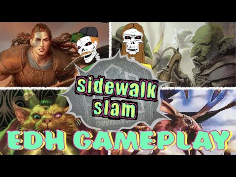 CCO's SideWalk Slam 3 - Casual & High Power Commander Gameplay! | EDH | CMDR | MtG