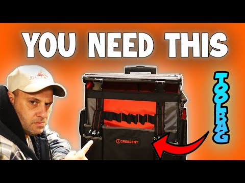 The Ultimate Tool Storage Bag For ANY TRADESMAN! - This Tool Bag is FREAKING AWESOME! (18" Tool Bag)