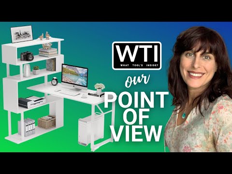 Tribesigns Rotating Computer Desk - WTI product video review