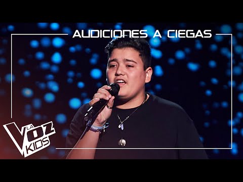 José David Martínez - "Hijo de la luna" | Blind auditions | The Voice Kids Spain 2024