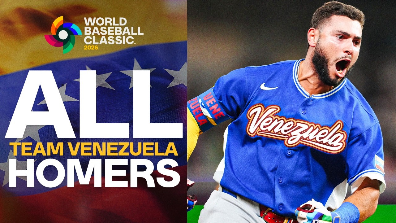 All home runs hit by 2026 World Baseball Classic champions Team Venezuela! 🇻🇪