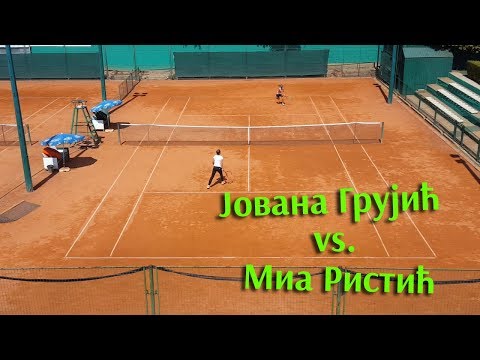 Jovana Grujić - Mia Ristić, finale Čolanovog memorijala 2017, Beograd, 6.9.2017.