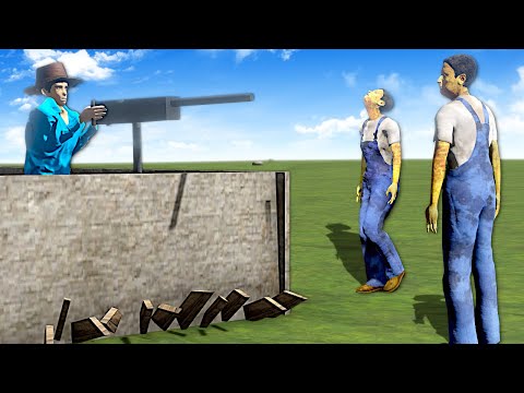 I Built a ZOMBIE SURVIVAL FORT! - The Long Drive