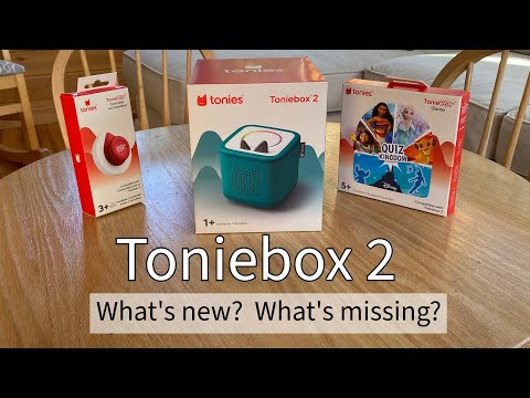 Toniebox 2 REVIEW - What's New?  What's Missing?  Same Tonies, new box.