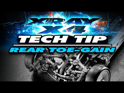 XRAY X4 - Tech Tip - Rear Toe-Gain