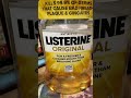listerine original mouth 👄 wash the best in the world 🌎 🤣🤣🤣🤣🤣🤣