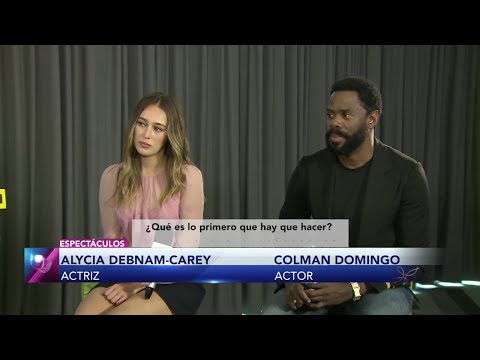TVC - Fear The Walking Dead S3: Alycia Debnam-Carey & Colman Domingo Interview #2