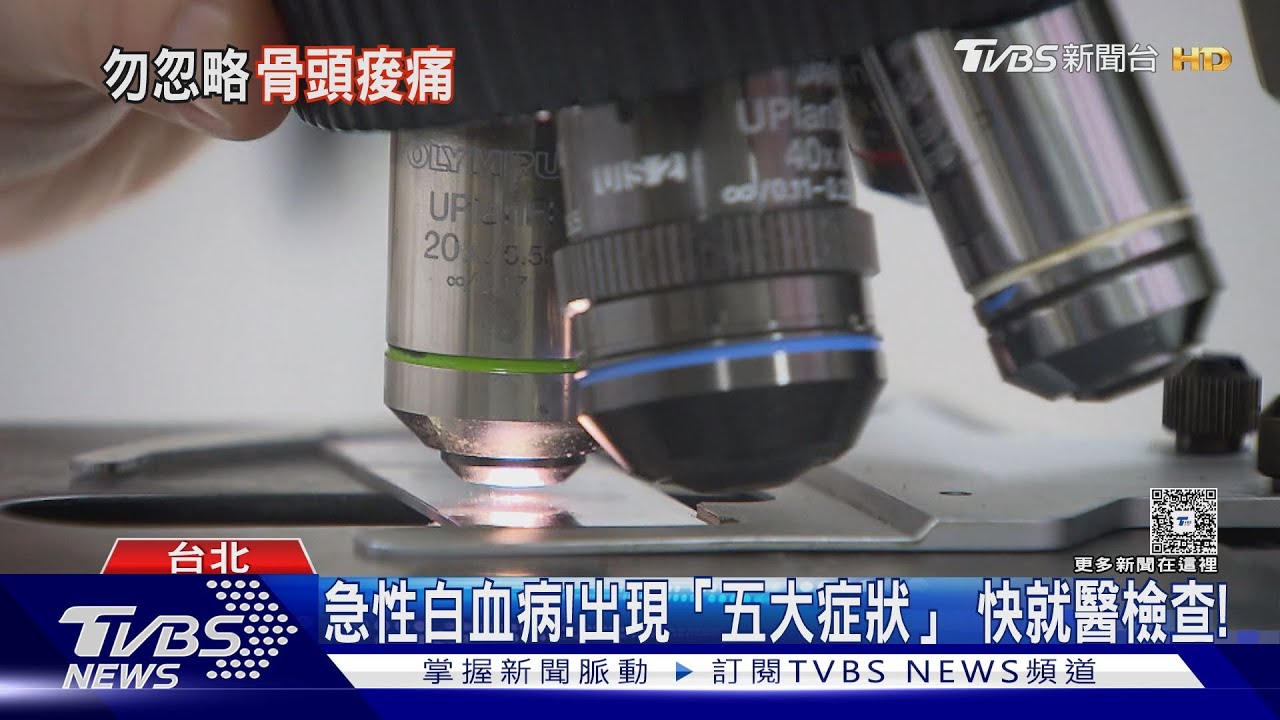 小心!急性白血病 出現「五大症狀」 醫師:速就醫檢查!