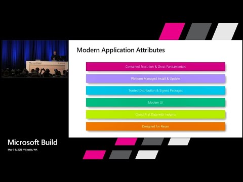 Modernizing Desktop Apps on Windows 10 with .NET Core 3.0 and much more : Build 2018