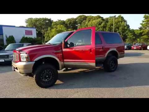 Review of LIFTED 2004 Ford Excursion Eddie Bauer Diesel For Sale~4" Suspension Lift