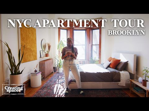 Touring a $2,300 Brooklyn Brownstone NYC Apartment | Naj Austin