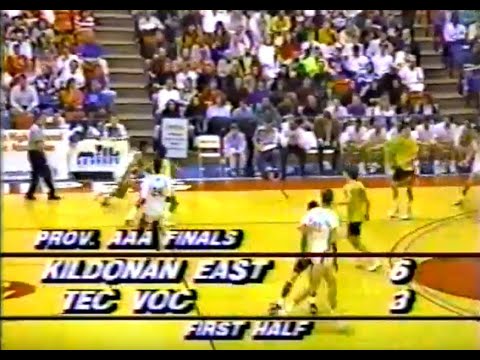1991 AAAA Boy's Provincial Semi-Final - Tec Voc vs Kildonan East - Classic Games Basketball