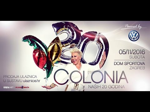 Colonia & Slavonia Band - Zlatni dvori - Live, Dom sportova 05.11.2016
