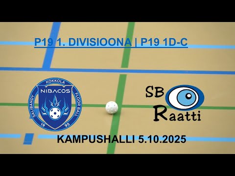 P19 1-divisioona Nibacos - SB Raatti 5.10.2025 klo 12:00
