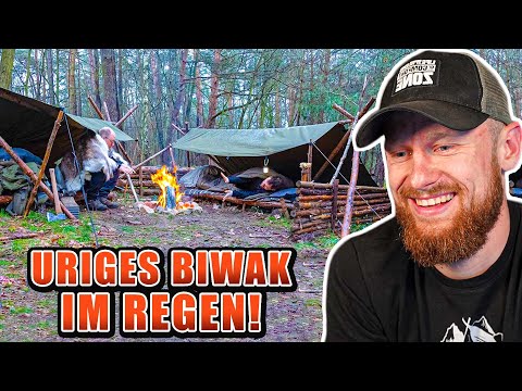 Das ist GENAU MEIN DING! - Uriges Biwak im Wald mit den Naturensöhnen | Fritz Meinecke reagiert