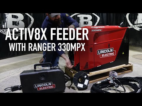 Lincoln Electric Ranger 330MPX & Activ8X Feeder Review and Demo