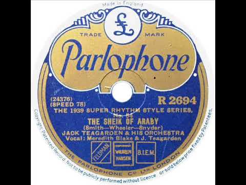 Jack Teagarden - Sheik Of Araby (Meredith Blake and Jack Teagarden)