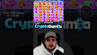 🍬 Big Win on Sugar Rush Slot #Shorts