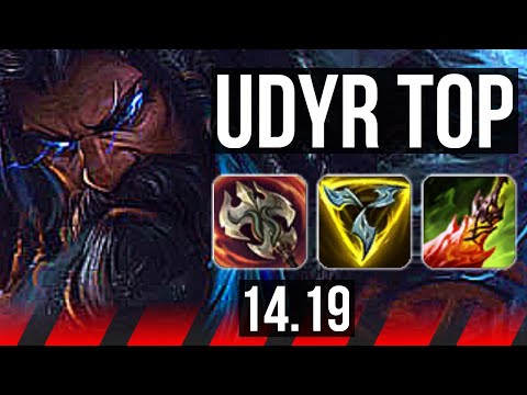 UDYR vs ILLAOI (TOP) | 11 solo kills, 46k DMG | EUW Master | 14.19