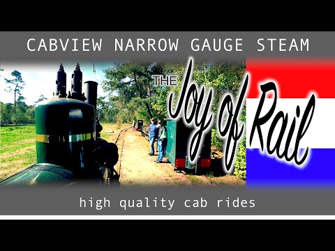 Rijssens Leemspoor CABVIEW HOLLAND [NARROW GAUGE STEAM] 29sep 2018