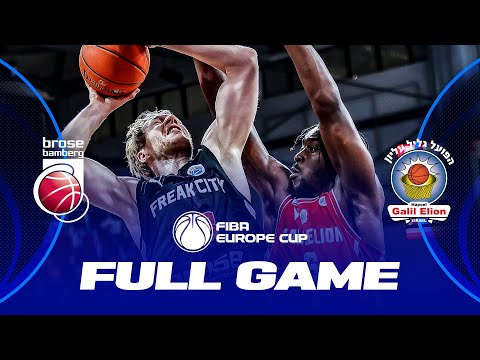 Brose Bamberg v Hapoel Nofar Galil Elion | Full Basketball Game | FIBA Europe Cup 2022-23