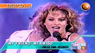 Paulina Rubio - My Friend, Mi Amigo (Remastered) En Vivo TV Cl. 2004 HD