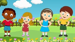 Head Shoulders Knees and Toes - Nursery Rhyme - Ep 15