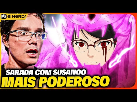 COMO VAI SER O SUSANOO DA SARADA? MAIS FORTE QUE O DO ITACHI? - BORUTO TWO BLUE VORTEX