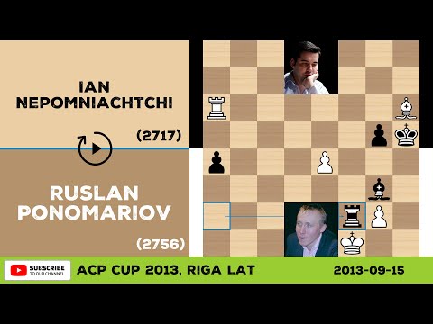 Ruslan Ponomariov vs Ian Nepomniachtchi - 2013-09-15 - ACP Cup 2013 - Chess Game No Commentary