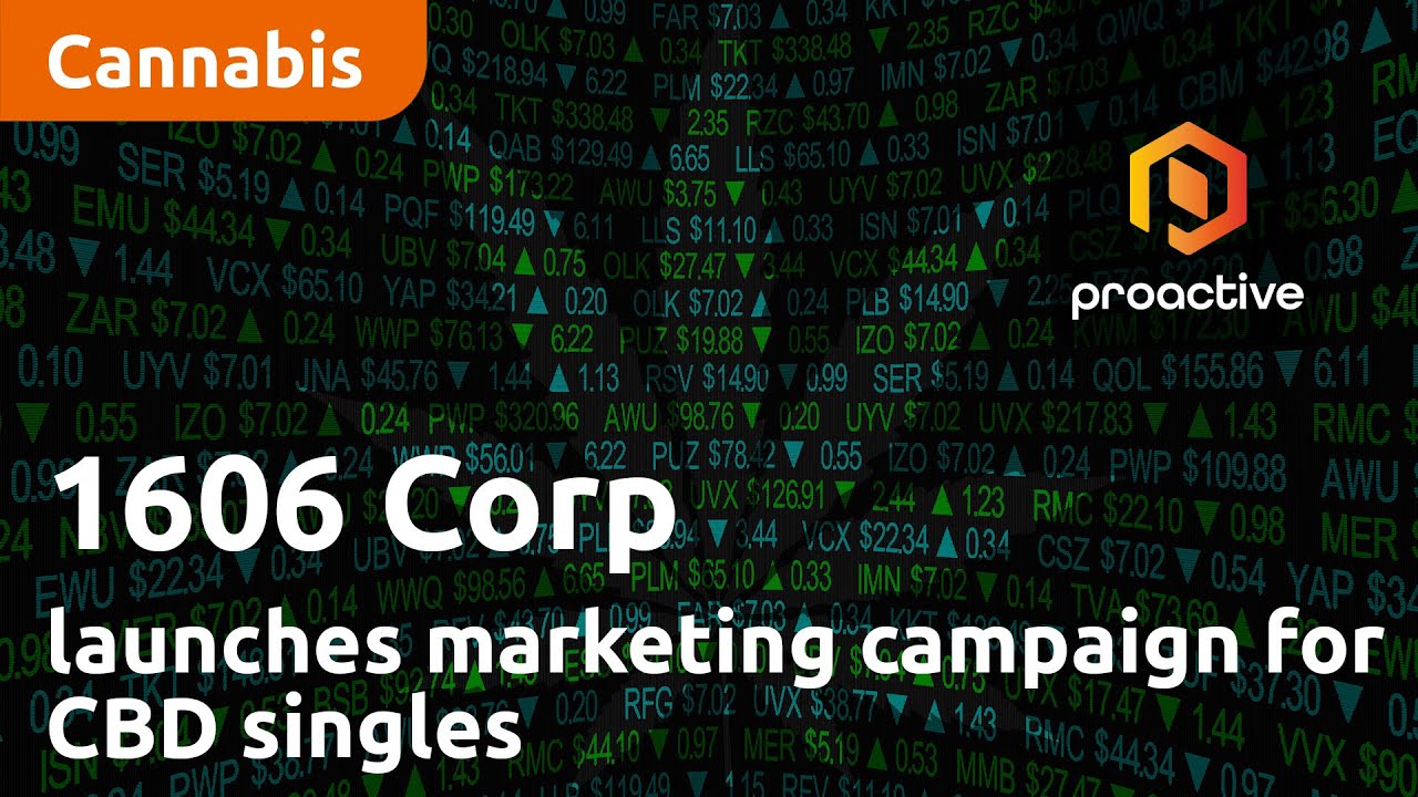 1606 Corp launches marketing campaign for CBD singles as it fills gap left by menthol tobacco ban