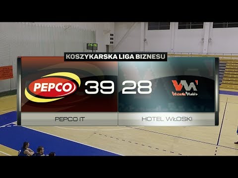 PEPCO IT vs Hotel Włoski - V kolejka - Poznań - Koszykarska Liga Biznesu